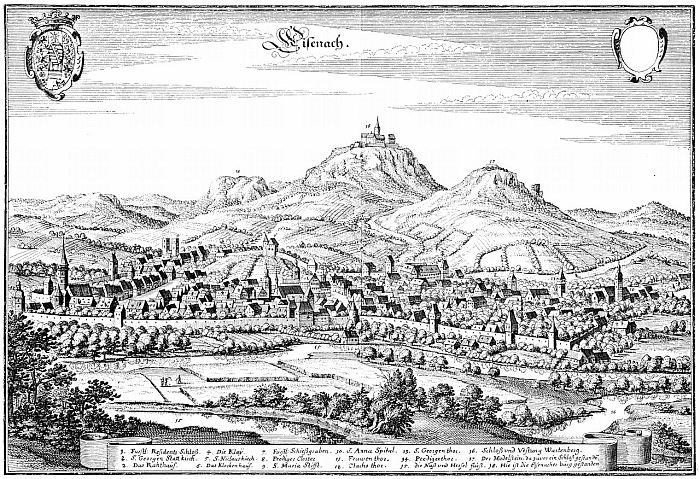 Stadtbefestigung-Eisenach